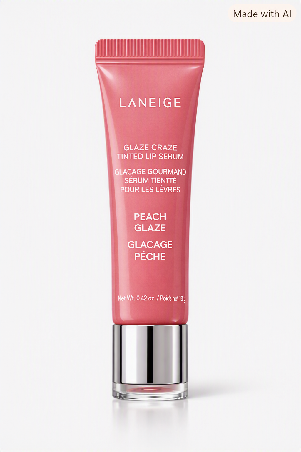 LANEIGE – Glaze Craze Tinted Lip Serum (Peach Glaze), 12g
