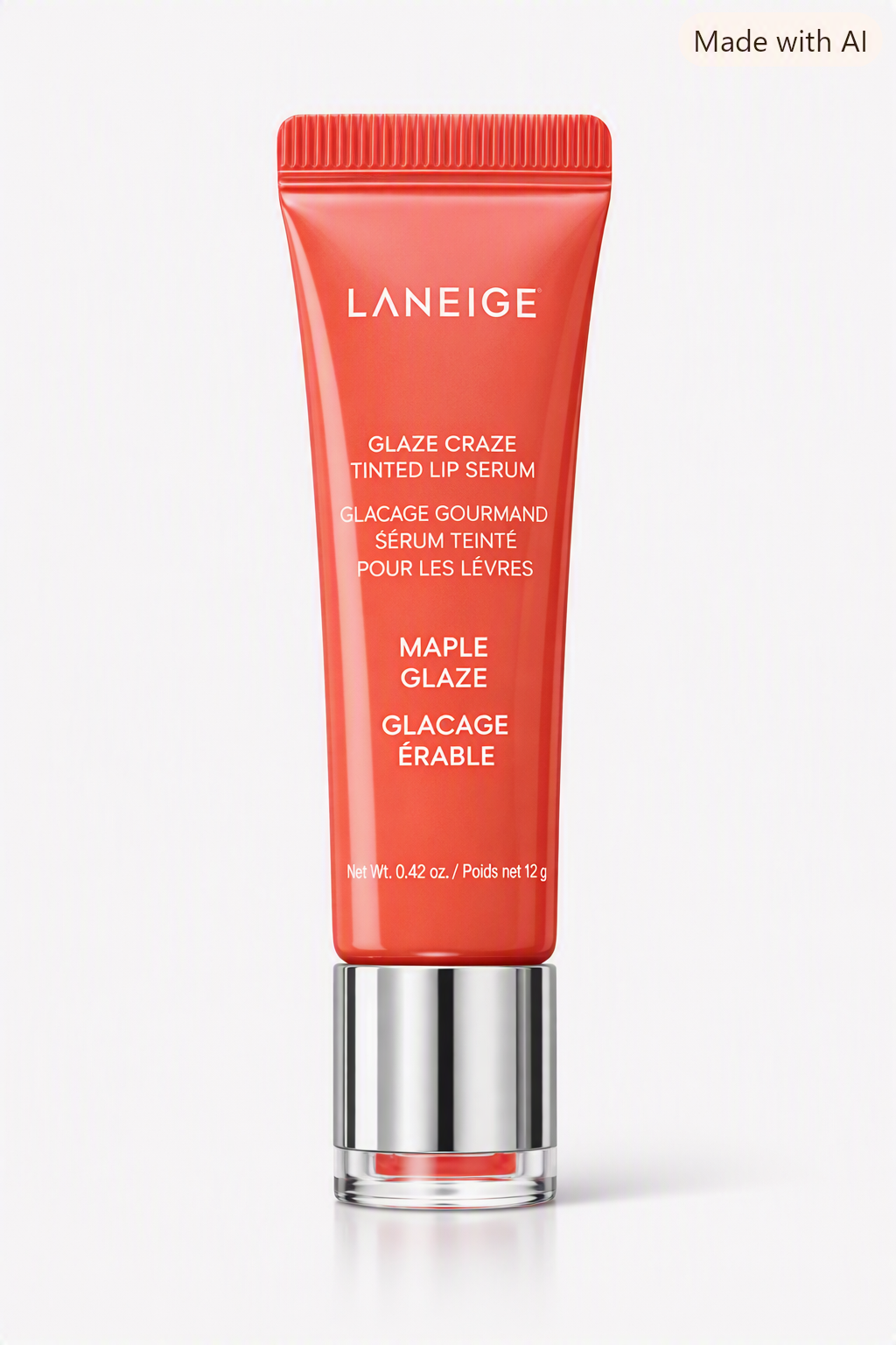 LANEIGE – Glaze Craze Tinted Lip Serum (Maple Glaze), 12g