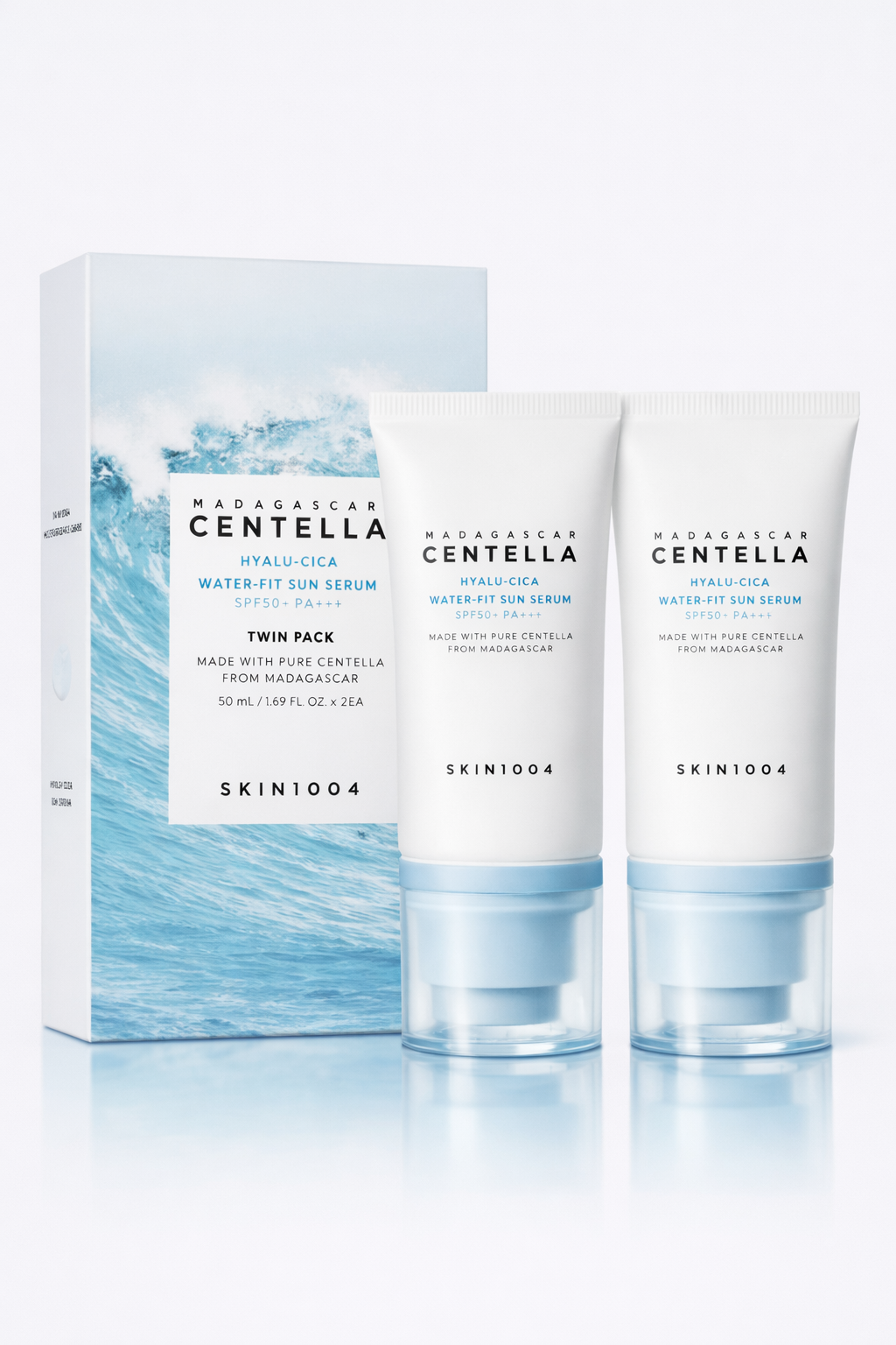 SKIN1004 - Hyalu-Cica Water-Fit Sun Serum Twin Pack