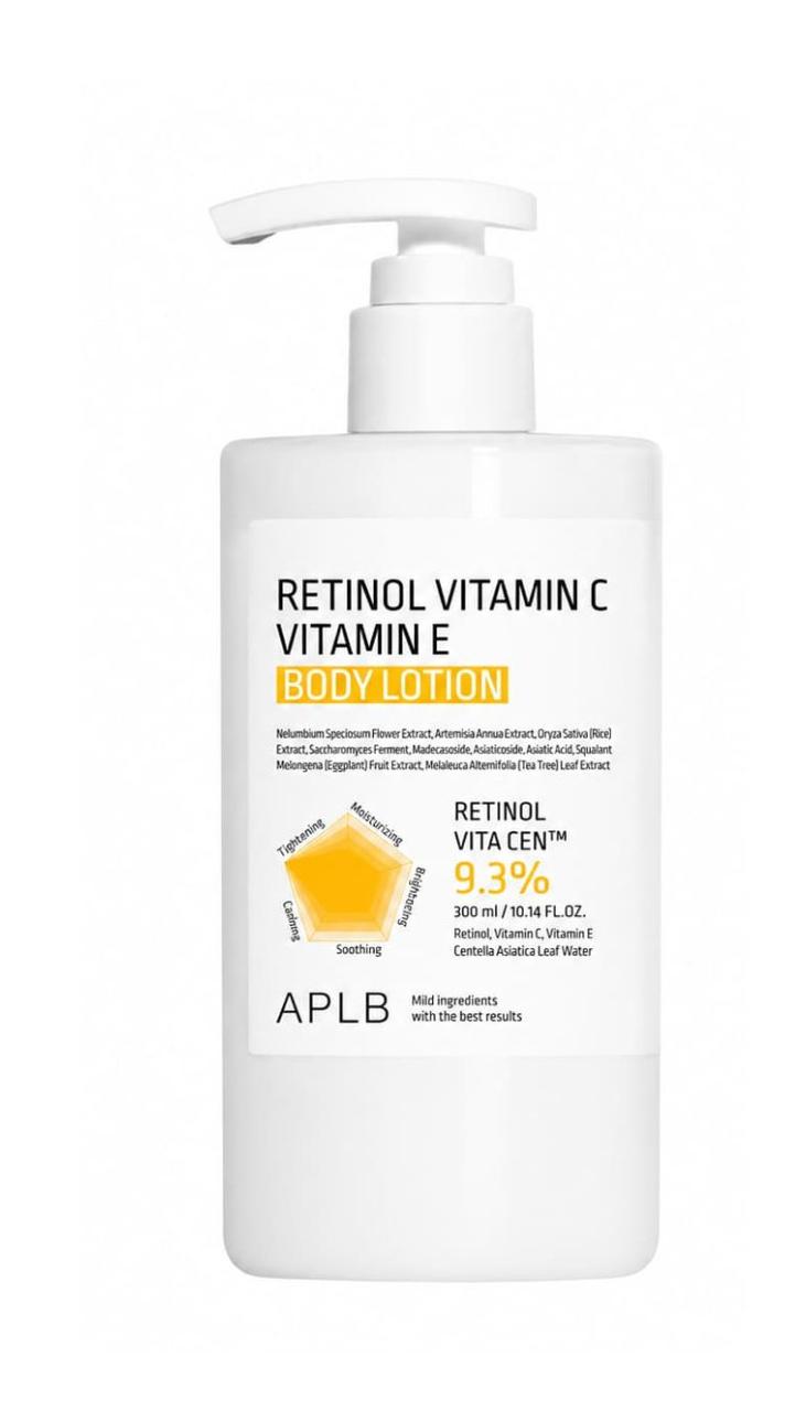 APLB – Retinol Vitamin C Vitamin E Body Lotion, 300ml