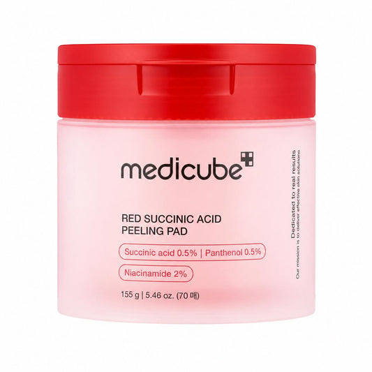 Medicube – Red Succinic Acid Peeling Pad – 155g/70pads