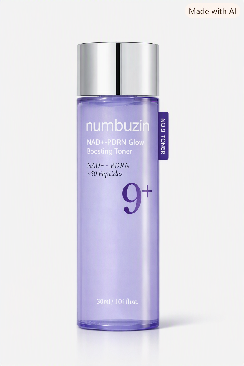 Numbuzin – No.9+ NAD+ PDRN Glow Booster Toner – 150ml